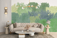Serene Nature Wallpaper Mural for peaceful vibes