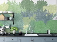 Serene Nature Wall Mural with soft, natural beauty