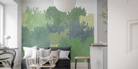 Serene Nature Wall Mural with calming, nature vibes