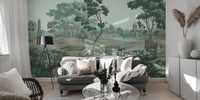 Serene Garden Wall Mural for a nature-inspired feel