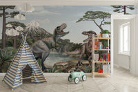 Terrific T-Rex wallpaper, perfect for dinosaur enthusiasts.

