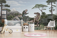 Exciting T-Rex design for adventurous kids’ rooms.

