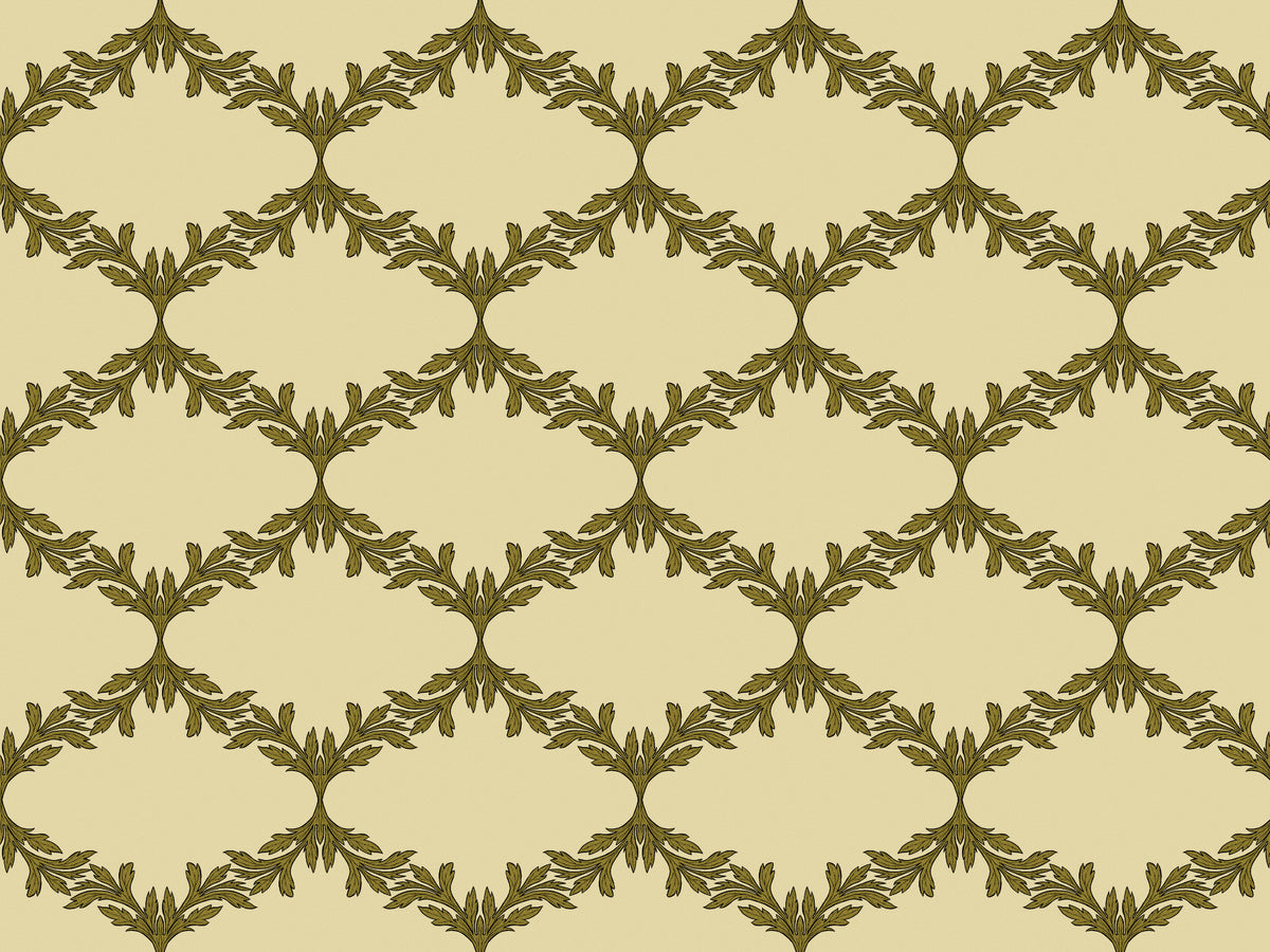 Acanthus Trellis Wallpaper in your room