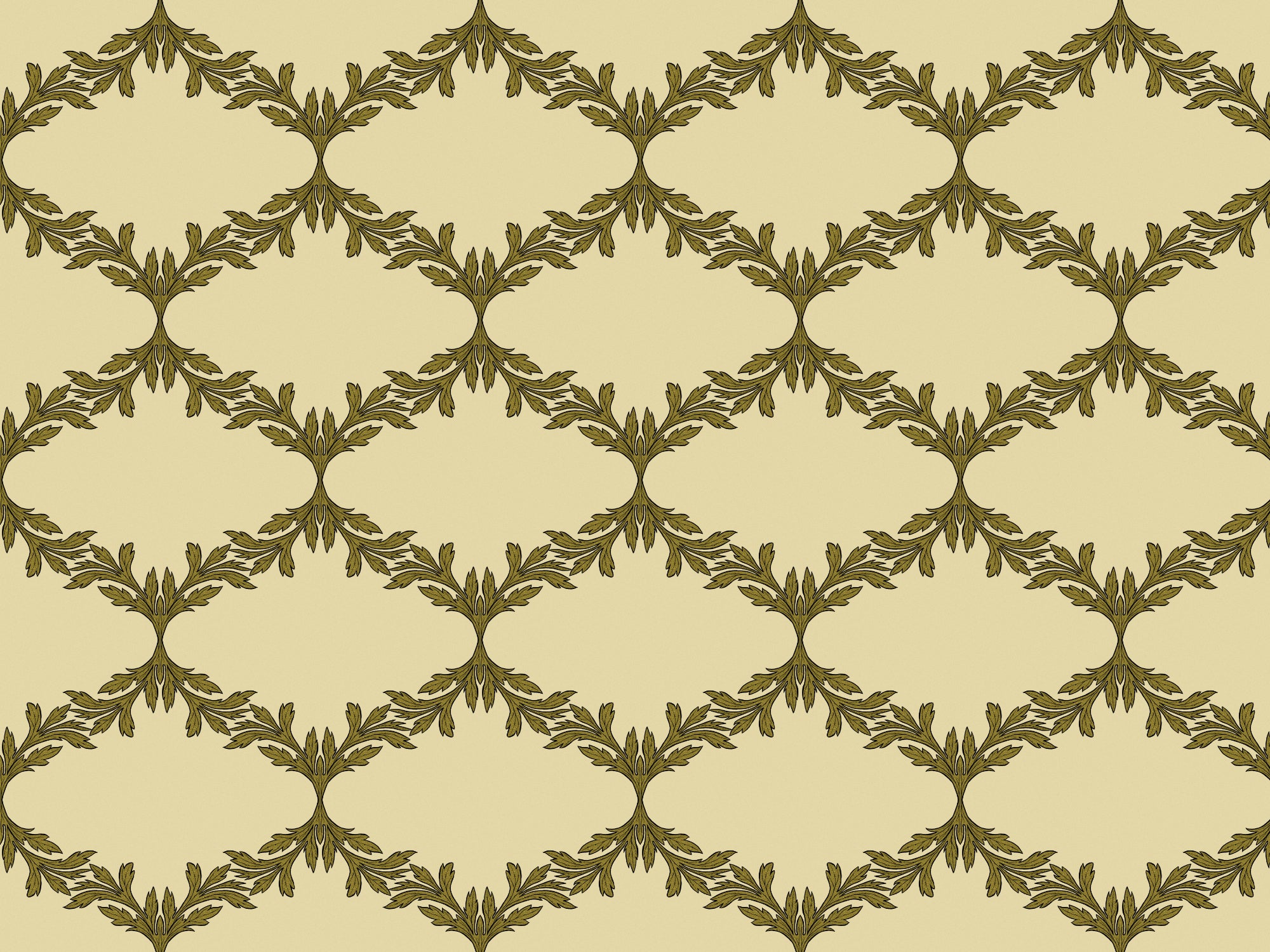 Acanthus Trellis Wallpaper