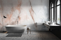 Luxurious wall mural featuring polished onyx marble design