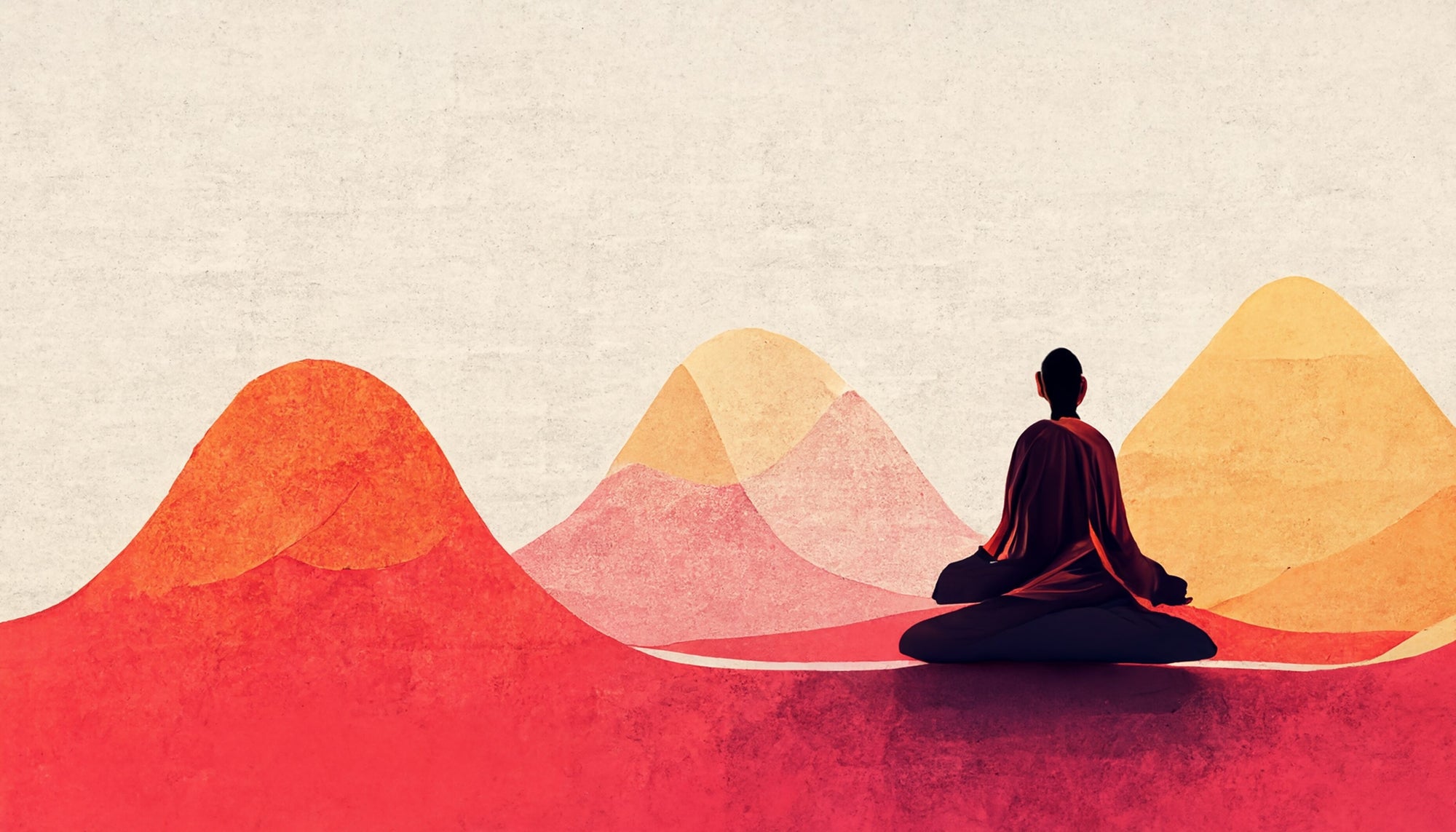 Mindful Meditation Wall Mural