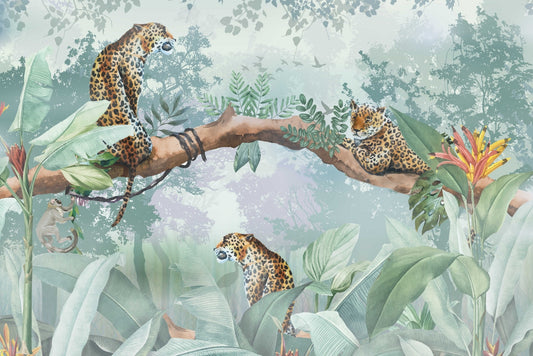Leopard Wallpaper Murals
