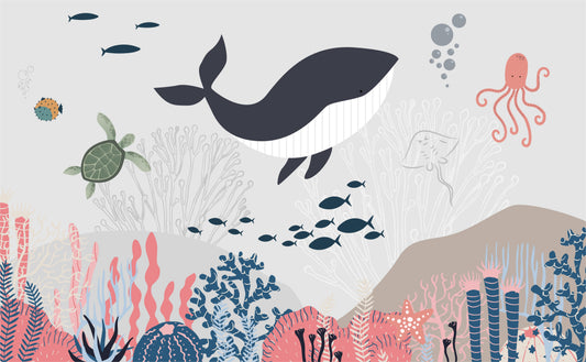 Ocean Adventure Nursery Wallpaper