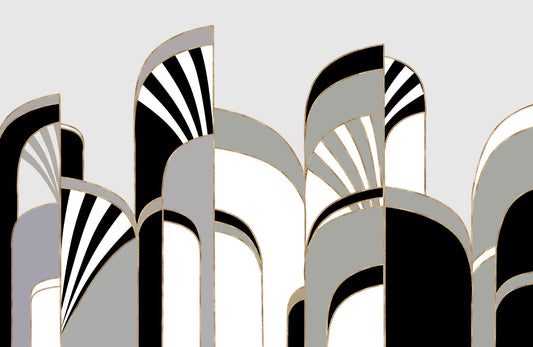 Art Deco Geometric Elegance Wallpaper