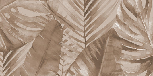 Dried Palm Leaves Watercolor Wallpaper