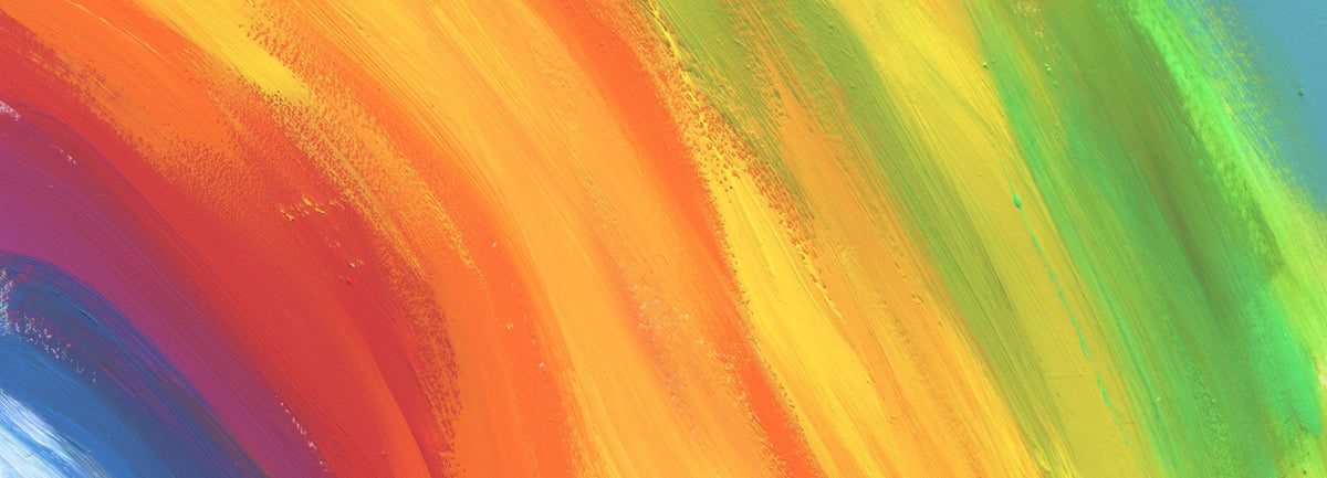 Colorful Rainbow Wallpaper Mural in your room