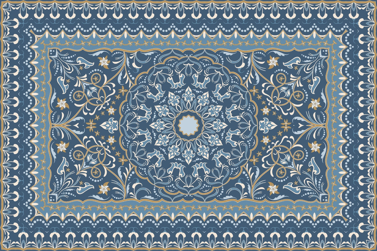 Persian Carpet Wallpaper Mural in your room