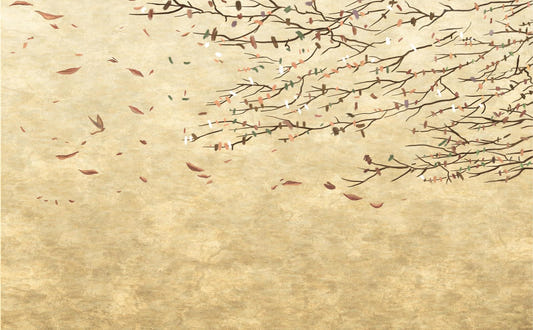 Delicate Cherry Blossoms Wallpaper Murals