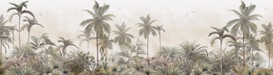 Surrounds Forest Pine Trees Leaves Wallpaper Wall Murals
