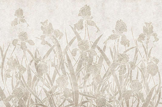 Blooming Flowers and Shrubs Wallpaper Murals