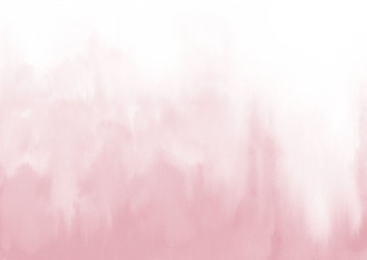Pink Watercolor Gradient Girls Room Wallpaper For Walls