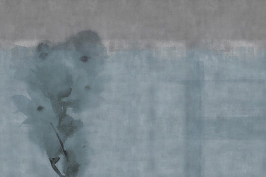 Watercolor Light Blue Shade Wallpaper Murals