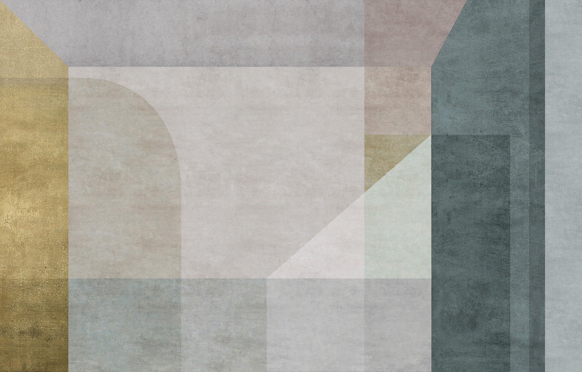 Geometric Vector Pastel Wallpaper Murals