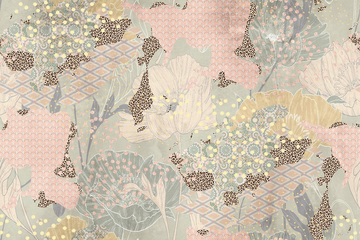 Boho Artistic Wallpaper Murals in your room