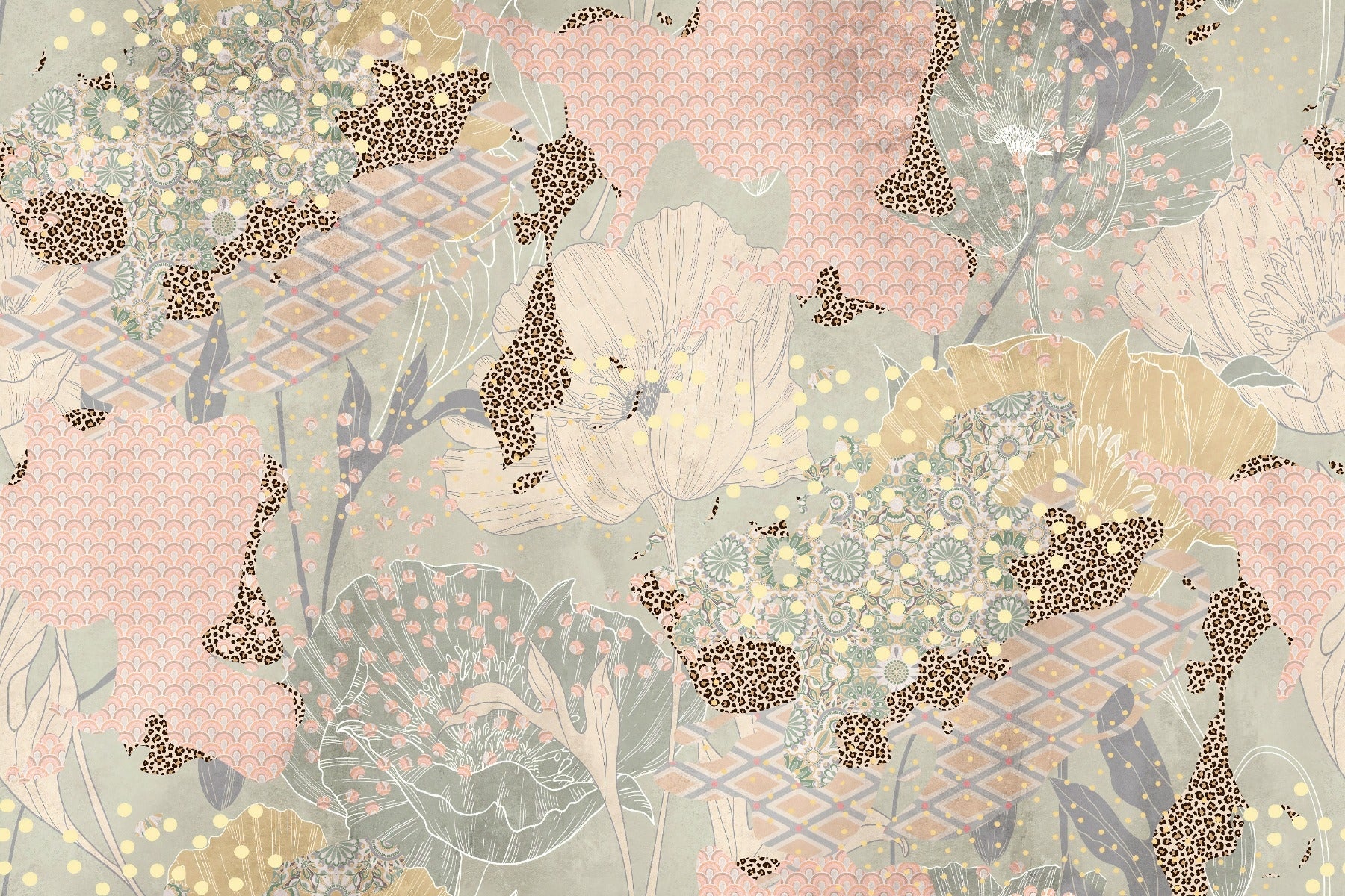 Boho Artistic Wallpaper Murals