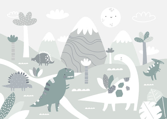 Dinosaur World Kids Wallpaper Murals