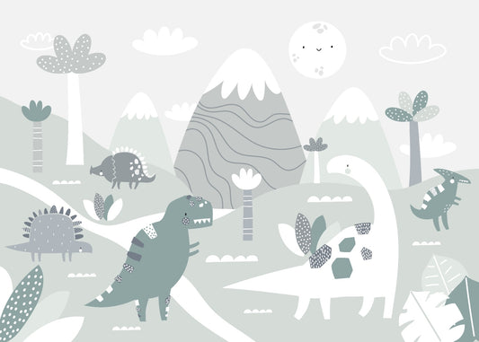 Dinosaur World Kids Wallpaper Murals