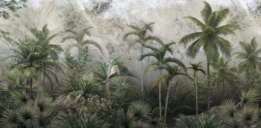 Best Grunge Natural Tropical Forest Wallpaper Murals