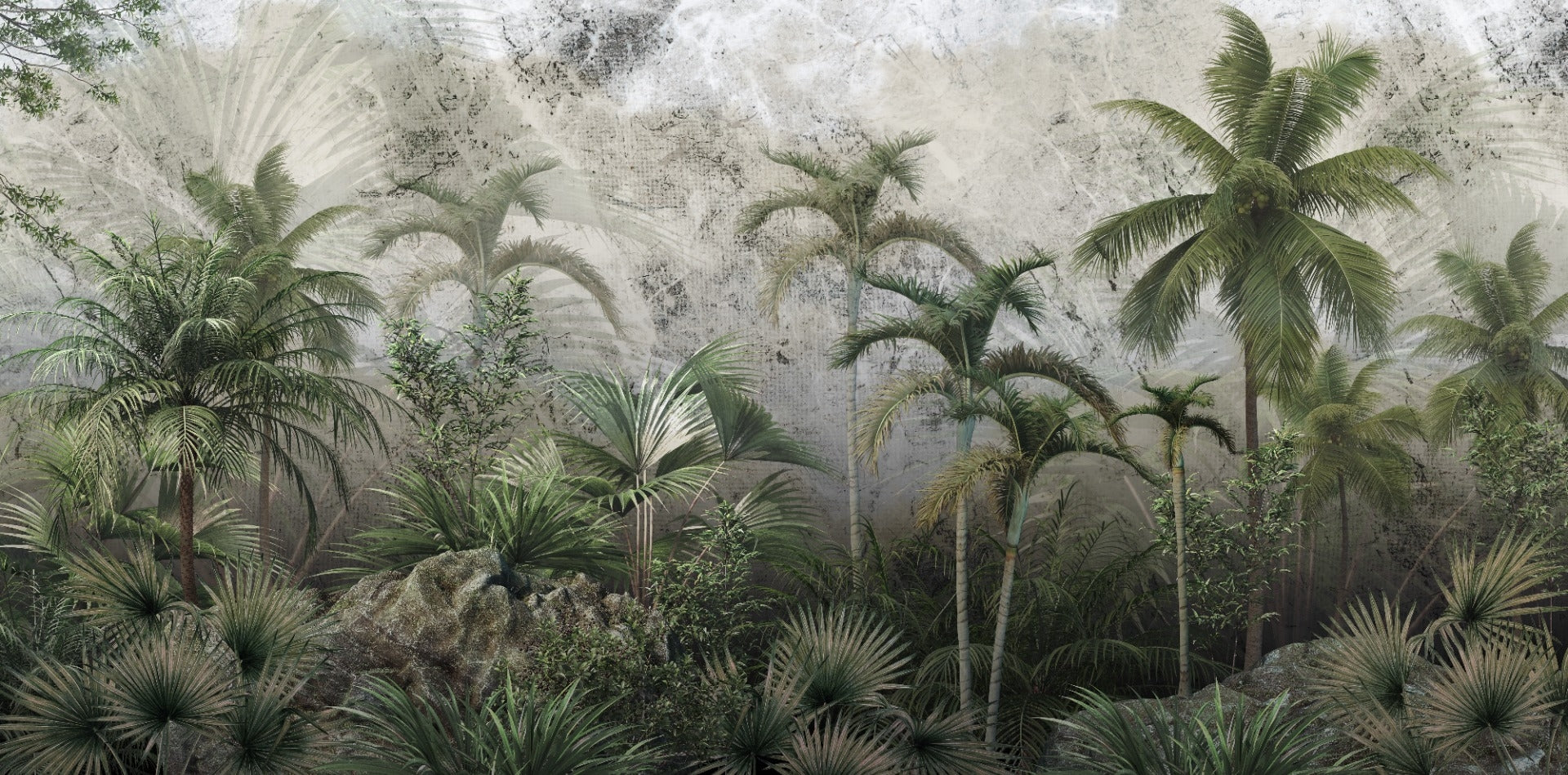 Best Grunge Natural Tropical Forest Wallpaper Murals