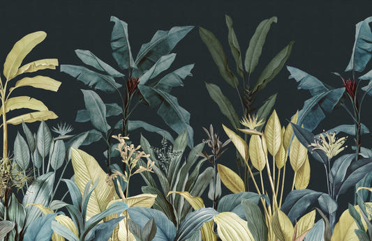 Dark Jungle Oasis Wallcoverings Murals