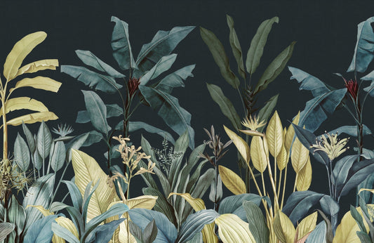 Dark Jungle Oasis Wallcoverings Murals