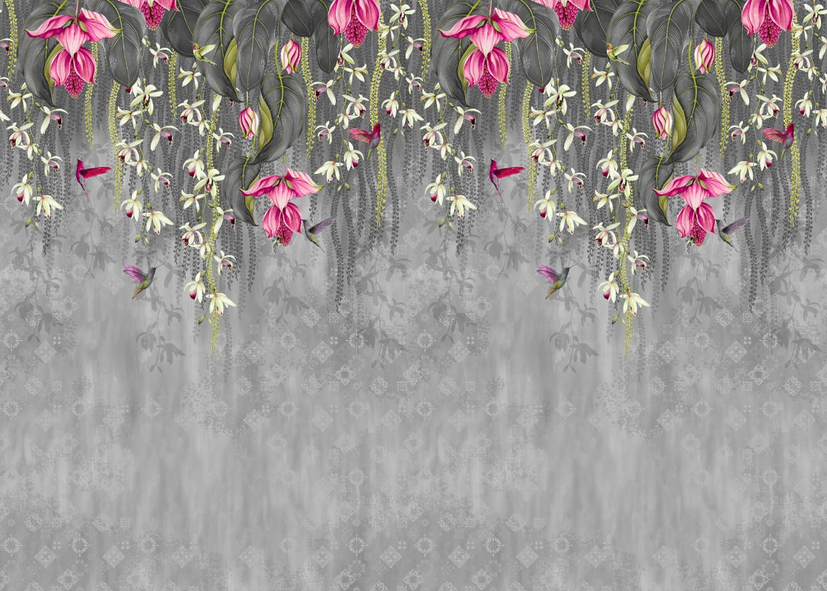 Blush Blossom Wallpaper Murals in your room