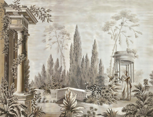Fortified Dusky Arboretum Wallpaper Murals
