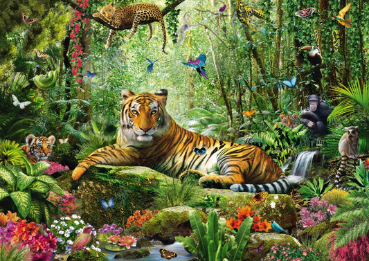 Royal Safari Landscapes Wallpaper Murals