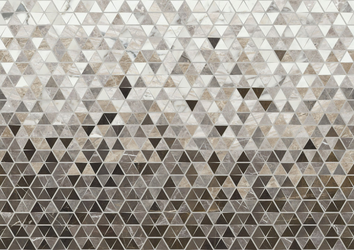 Terrazzo Tile Marble Wallpaper Murals in your room — zoomed