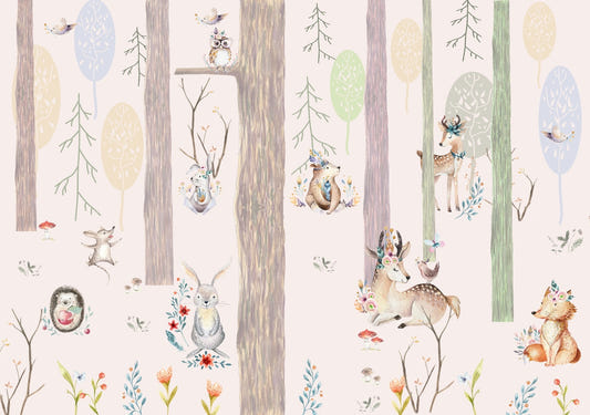 Magical Fairy Forest Kids Wallpaper
