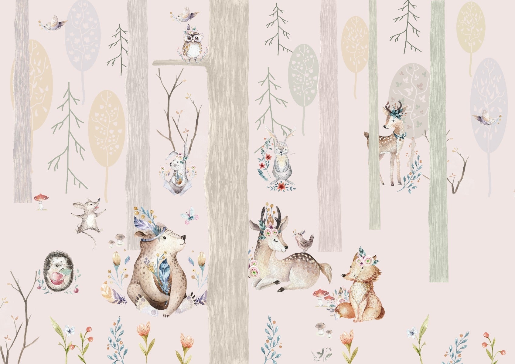 Fantastical Forest Realms Wall Murals