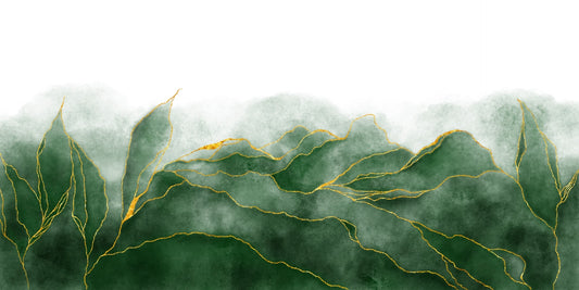 Marble Texture Lush Green Wall Murals