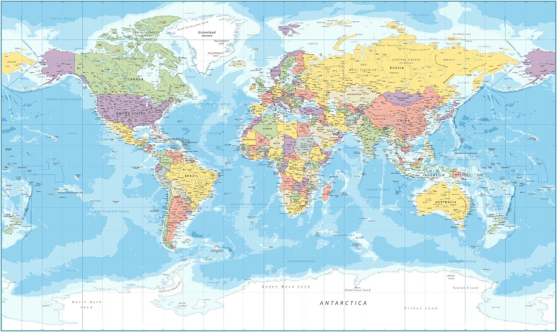 Globe Explorer Map Wallpaper Wall Mural