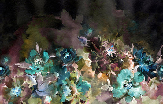 Beautiful Watercolour Peony Wallpaper Murals