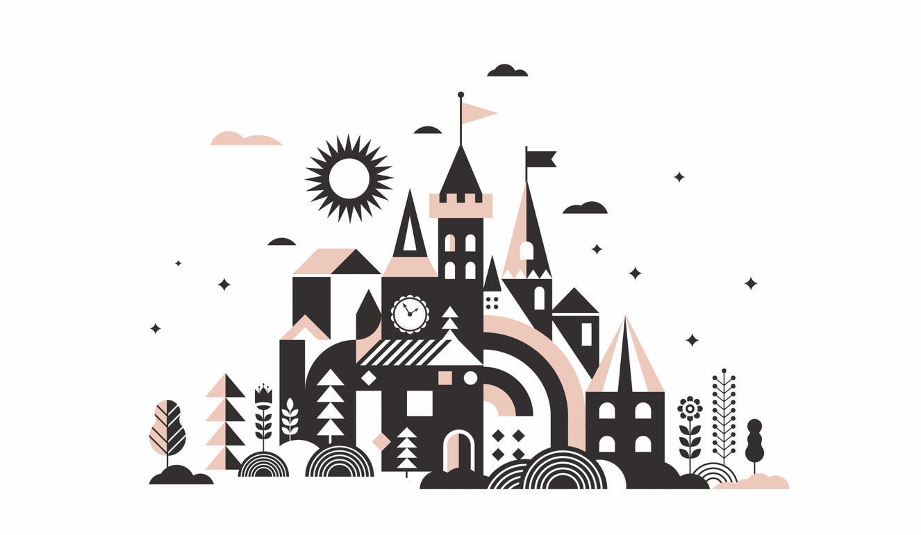 Once Upon a Time Fairy Tale Kingdom Murals