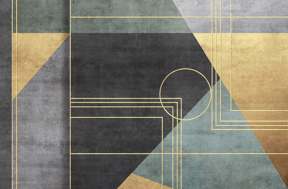 Abstract Office Vibes Wallpaper and Mural in your room — zoomed