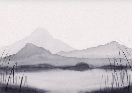 Mountain Mirage Wallpaper And Mural