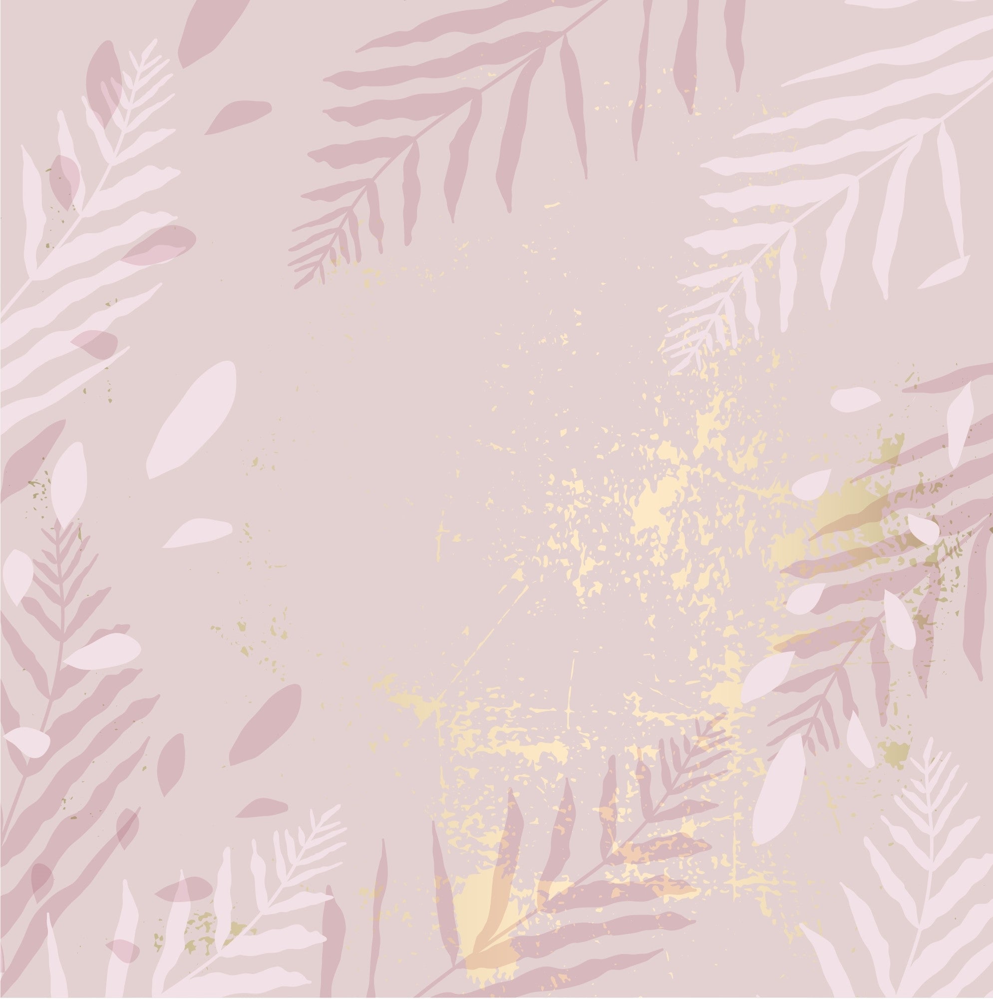 Blush Elegance Gilded Pastel Wallpaper Mural
