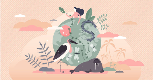 Wild Kingdom Over Earth Wallpaper Mural