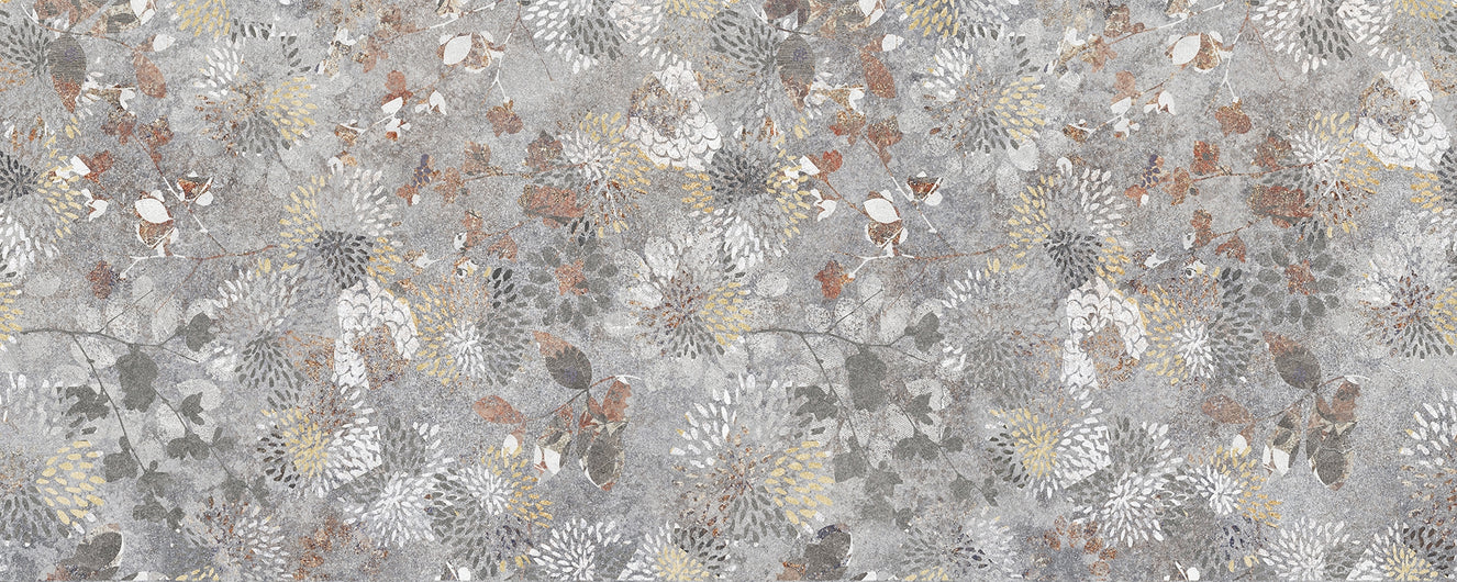 Botanical Blooms Painting Wallpaper Murals