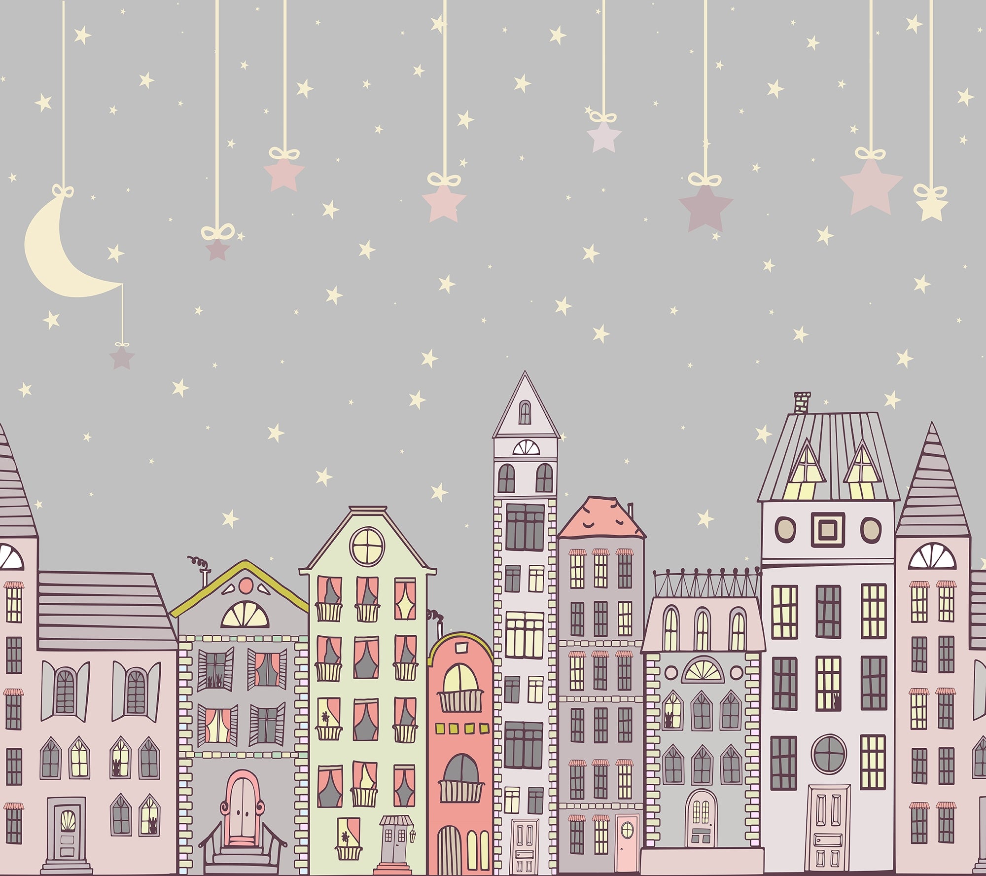 Cuteness Quarters Wallpaper Murals