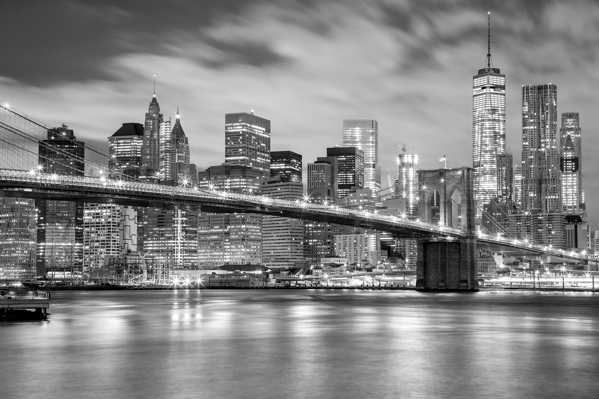 Architectural Marvel Brooklyn Bridge Mural