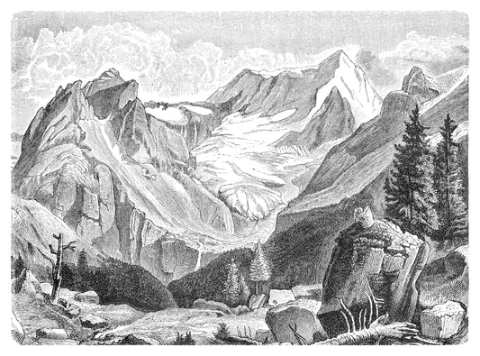Rustic Mountain Charm Wallpaper Murals