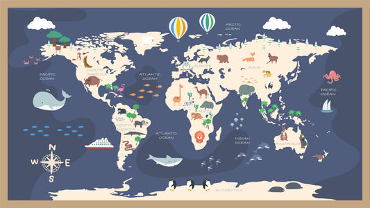 Animated Atlas Adventure Wallpaper Murals