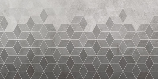 Hexagon Concrete Charm Wallpaper Murals